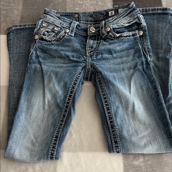 Girl Miss Me jeans size 8 - Picture 2 of 4